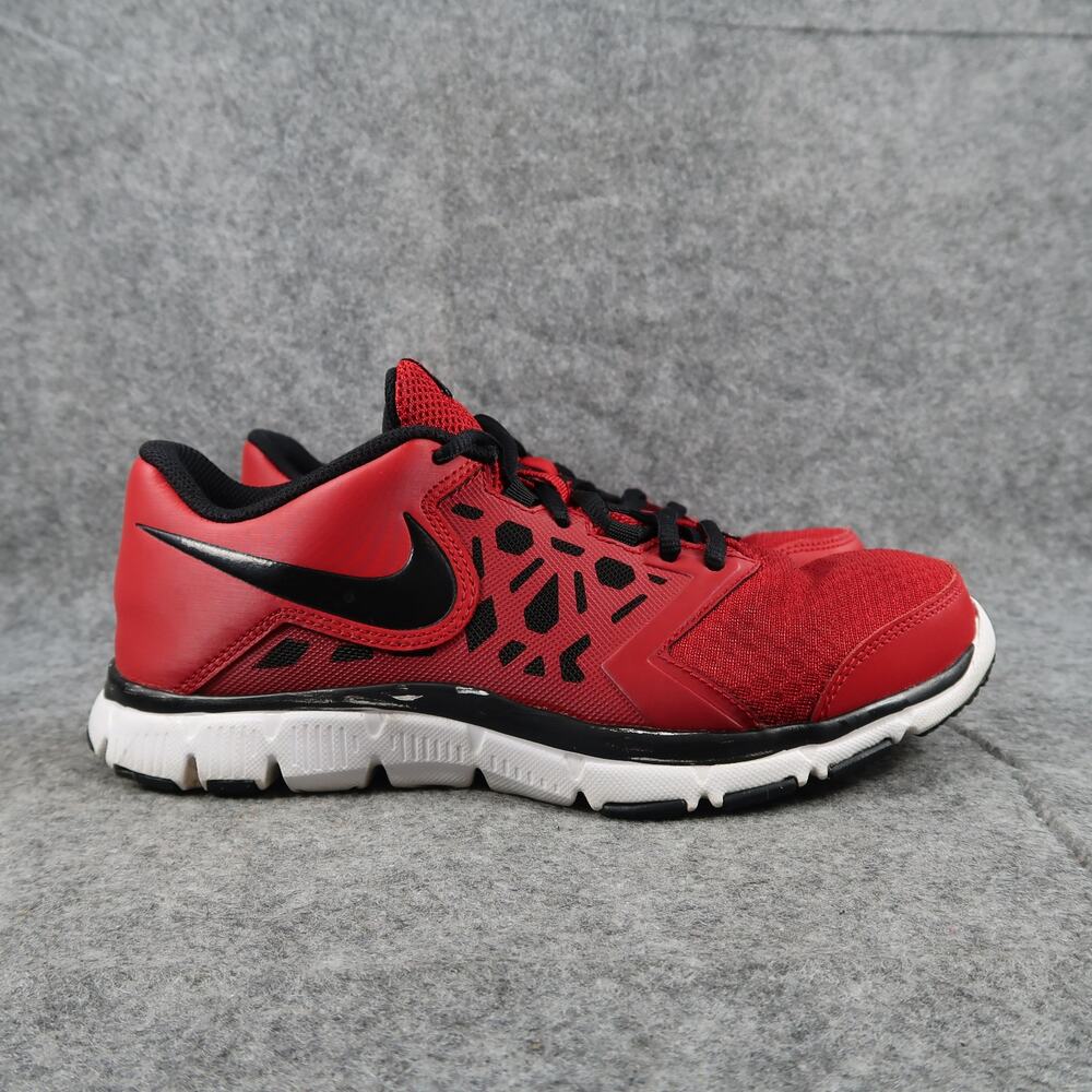 Nike Shoes Kids 6 Sneakers Athletic Flex Supreme TR4 Trainers Youth Red Black